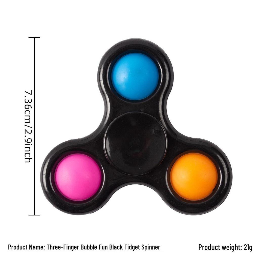 Fidget Spinner Bubble Pop Stress Relief Toy