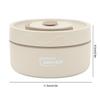 Round Shape Thermal Cooking Pot 420ml/550ml Thermal Lunch Box  Outdoor Dining