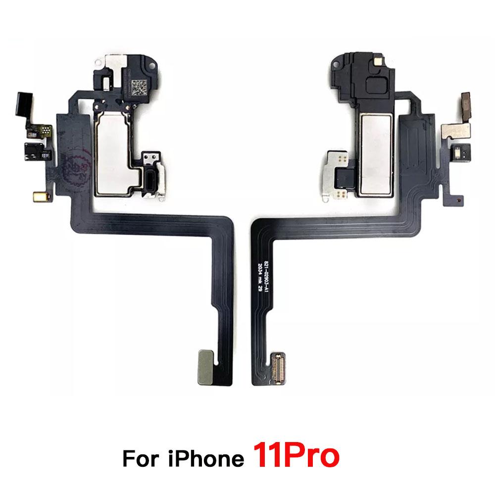 Bottom Loud Speaker Top Ear Speaker With Flex Cable For iPhone X XR XS 11 Pro Max Dual Speaker Replacement Parts