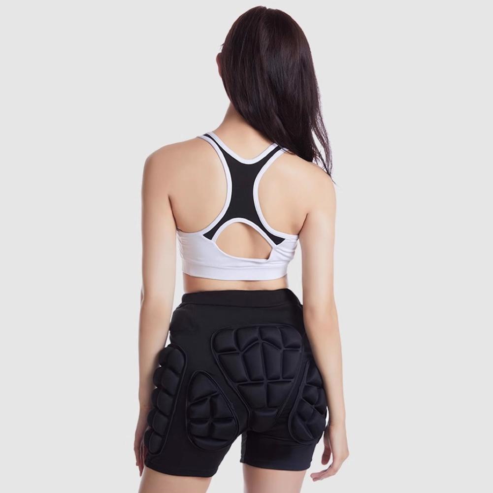 3D Ski Hip Protector Pants Breathable Winter Skating Protective Hip Pad EVA Short Pants Ski Ice Skating Roller Snowboard Gear