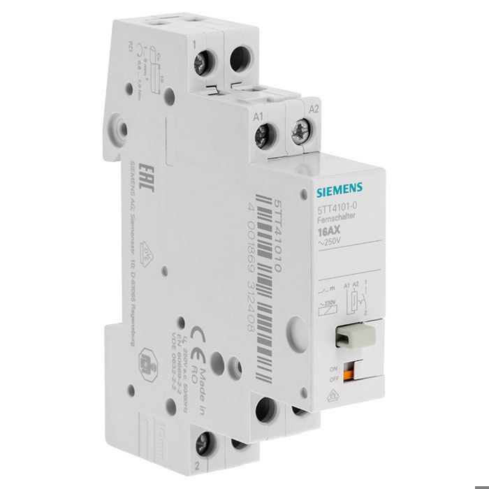 Télérupteur Modulaire SIEMENS 16A 230V – 1 Module DIN – 1 Contact NO
