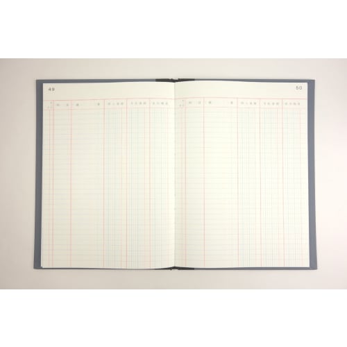 KOKUYO Ledger Cash Book with Subjects B5 100 Pages Chi-115
