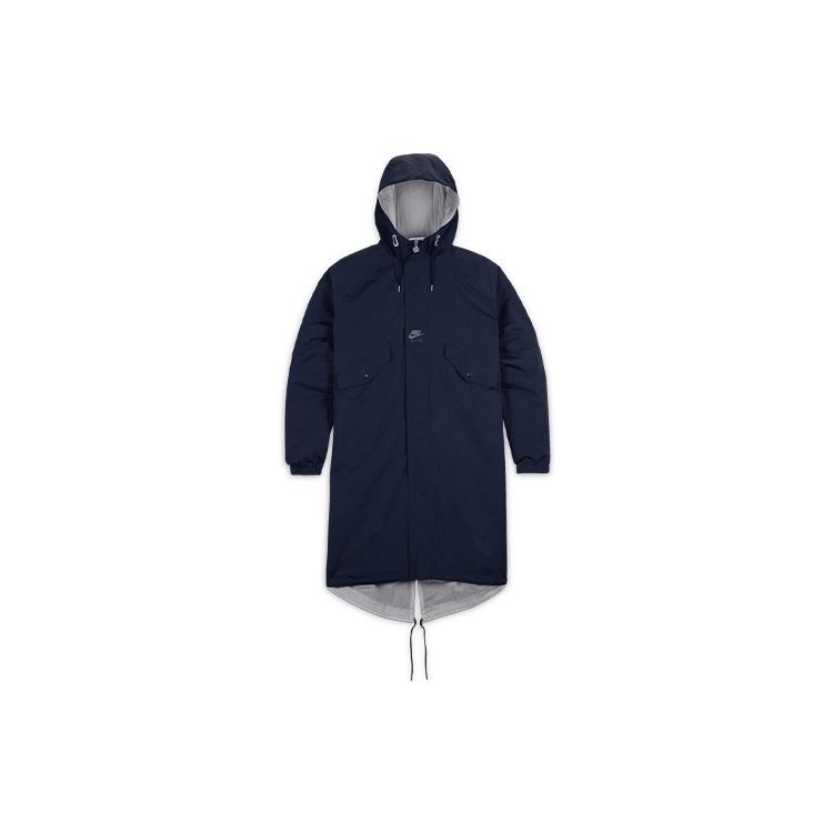 Nike Air x Kim Jones Crossover Reversible mid-length Hooded Jacket US Edition Unisex Blue White Bluewhite DC9982-451 S