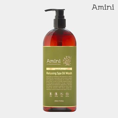 Amini Relaxační lázeňský olejový mycí gel na tělo, 400 ml, 1 kus