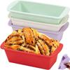 4/8Pcs Household Rectangular Silicone Mold Candy Toast Mould Brownie Bread DIY Kitchen Supplies Cake Bakeware Pan Baking Tools