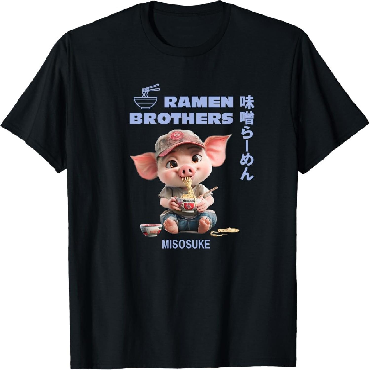 

Ramen Brothers_Three Little Pigs_006 T-Shirt XXXXXL різнокольоровий