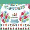 Cocomelon Kids Theme Birthday Party Decor Supplies Banner Balloon Caketopper