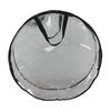 1/2 Pcs Garland Storage Bag Round PVC Transparent Dustproof Design Easy To Carry Handle Christmas Wreath Storage Bag