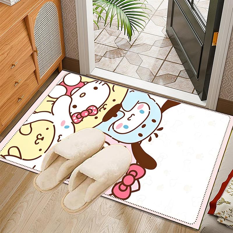 Kitty Party Rug Office Carpet Non-Slip Mat, Chair Rug Floor Covering for Gaming, Bedroom, Living Room , Home Decor Christmas Gift