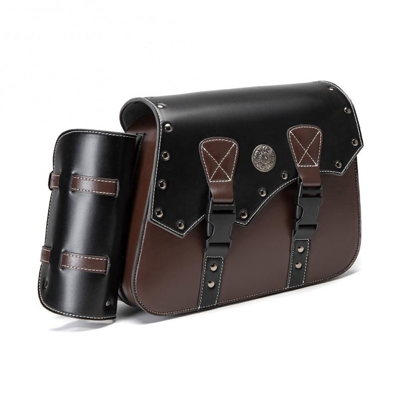 Motorcycle Handlebar Bag Set Harley-Davidson Touring Bikes Waterproof Outdoor Riding Gear Accessory FBG327BK