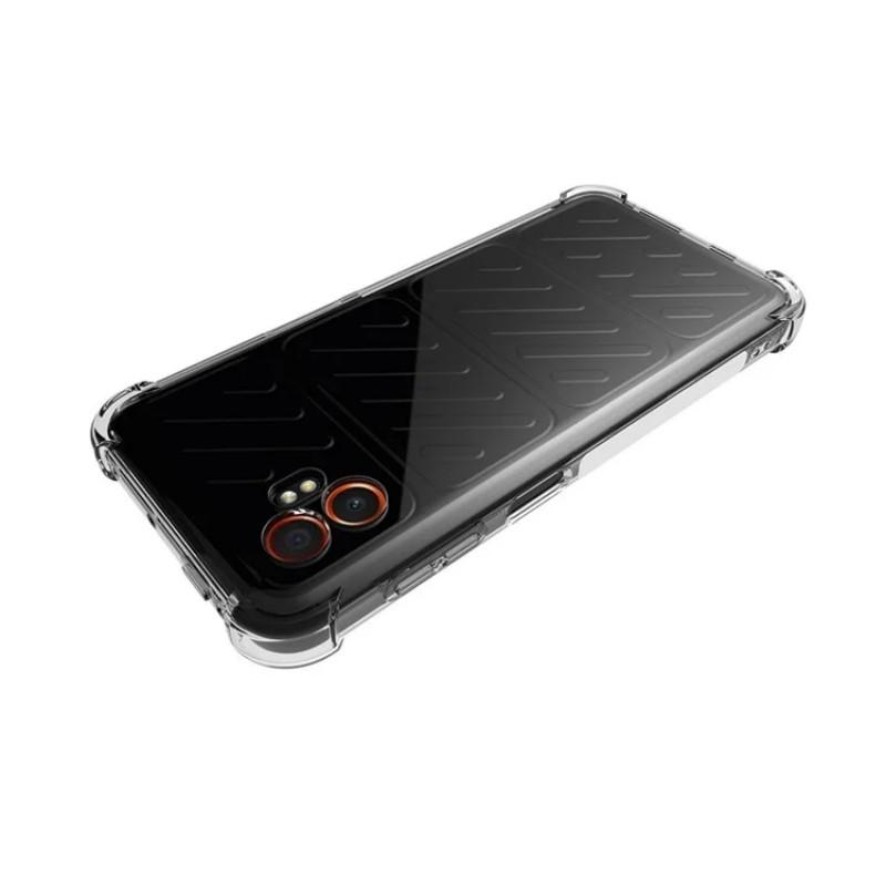 For Samsung Galaxy XCover7 Pro Clear TPU Case WANLONFENG TM Series 2.0mm Phone Back Cover