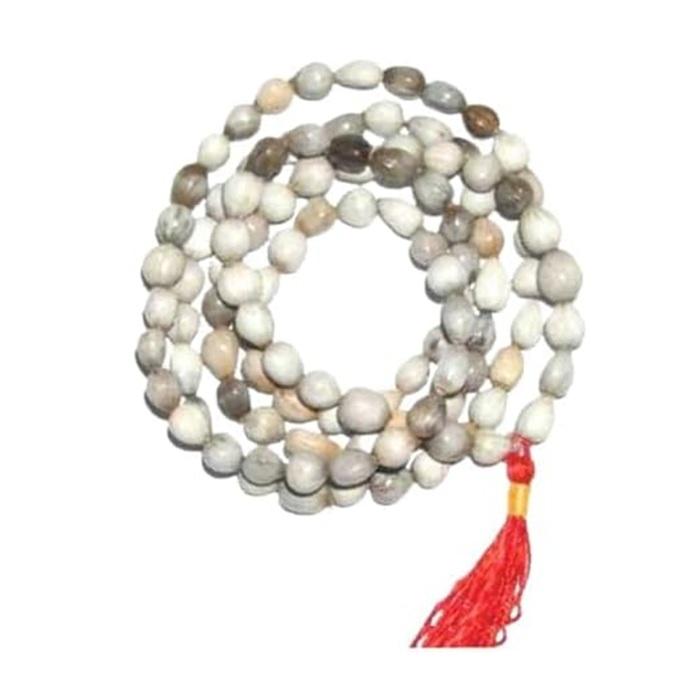 TreegoArt Fashion Original Vaijanti Mala 108 Beads With Hare Ram Hare Krishna Bag For Pooja - Pack Of 2