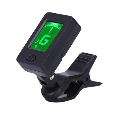 Digital Clip-On Guitar Tuner, 360° Rotatable Chromatic Tuner For Guitar, Bass, Ukulele, Violin Accurate & Fast Pitch Detection