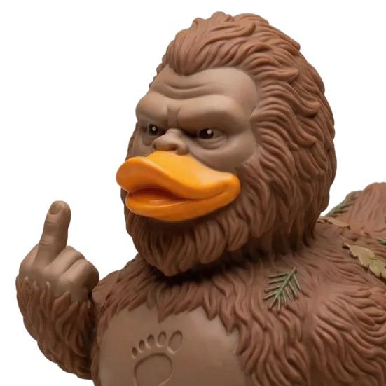 Figurka Big Foot kachny Sasquatch kachní soška pro palubní desku auta stůl sběratelský vtipné kachní dárky pro kamaráda kolegy