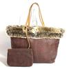 ETRO With Porch Paisley Pattern Logo Fur Bag Tote Bag Shoulder Bag