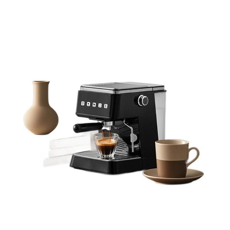 20-барная итальянская эспрессо-машина: Полуавтоматическая кофемашина с экстракцией под высоким давлением одной кнопкой и капучинатором для домашнего использования