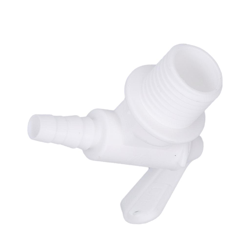 Beer Brewing Keg Spout Tap Homebrew Carbonated Drink Fermentation Bucket Faucet Kit with GasketsWhite