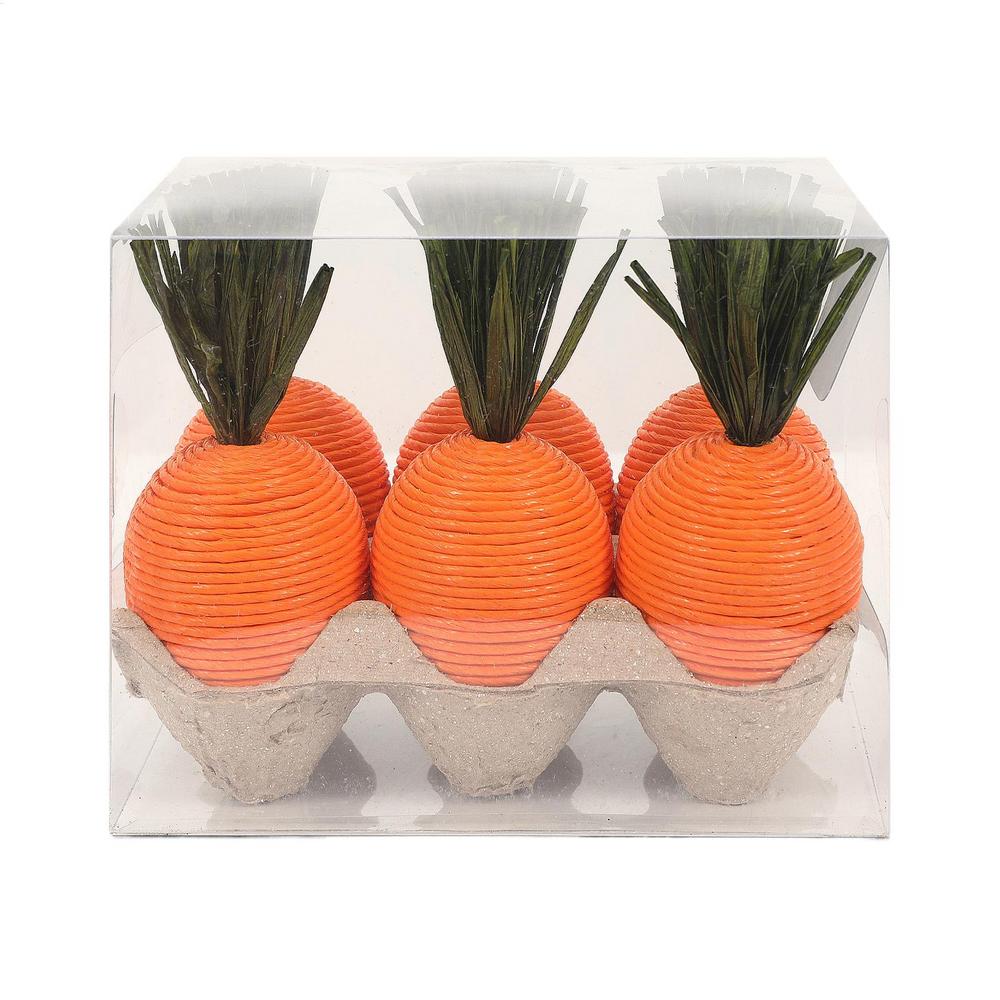 

Пасхальные морковные украшения 2025 Весеннее пасхальное украшение для дома Детские подарки на день рождения Подарок Искусственная морковь Овощи Игрушка оранжевый