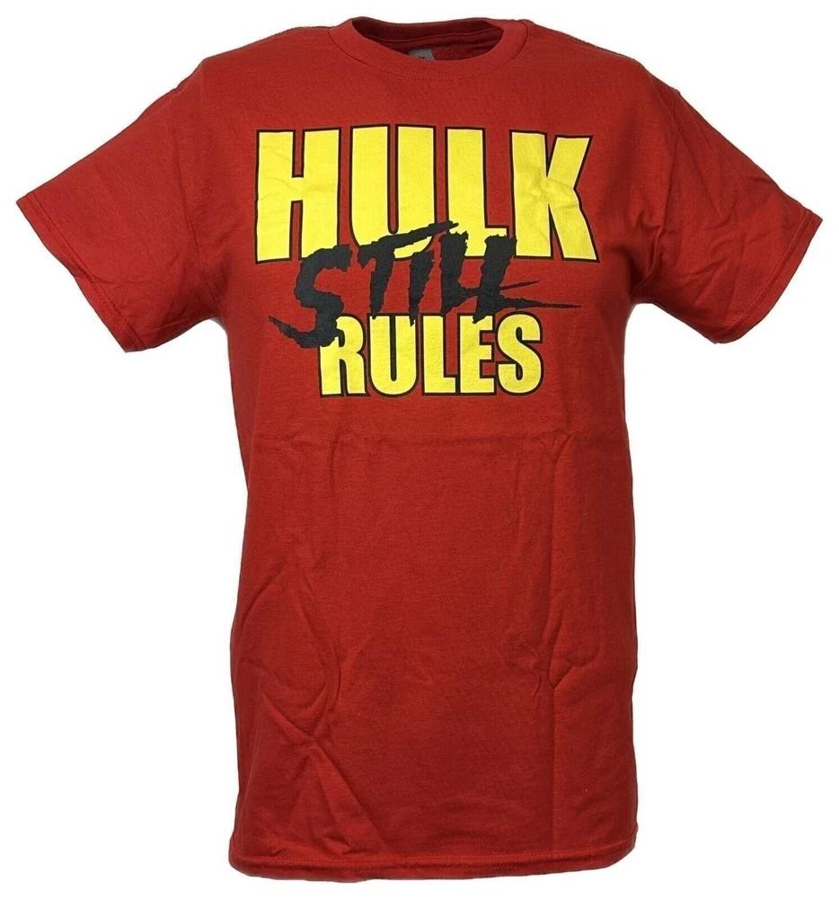 Hulk Hogan Still Rules Red Tshirt M