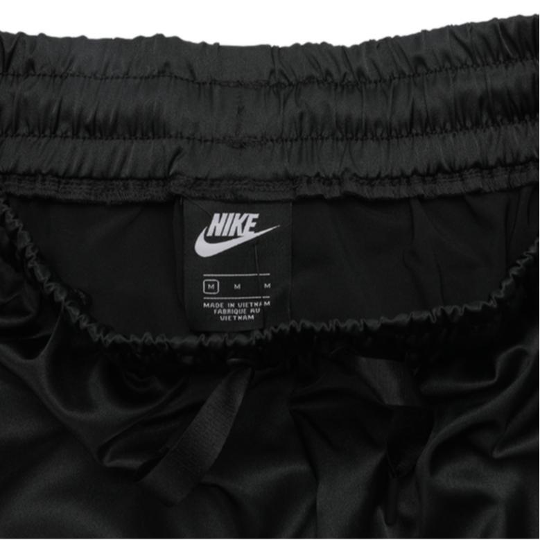 Nike Solid Color Brand Logo Print Elastic Waist Straight Casual Shorts Women Shorts Black BV4630-010