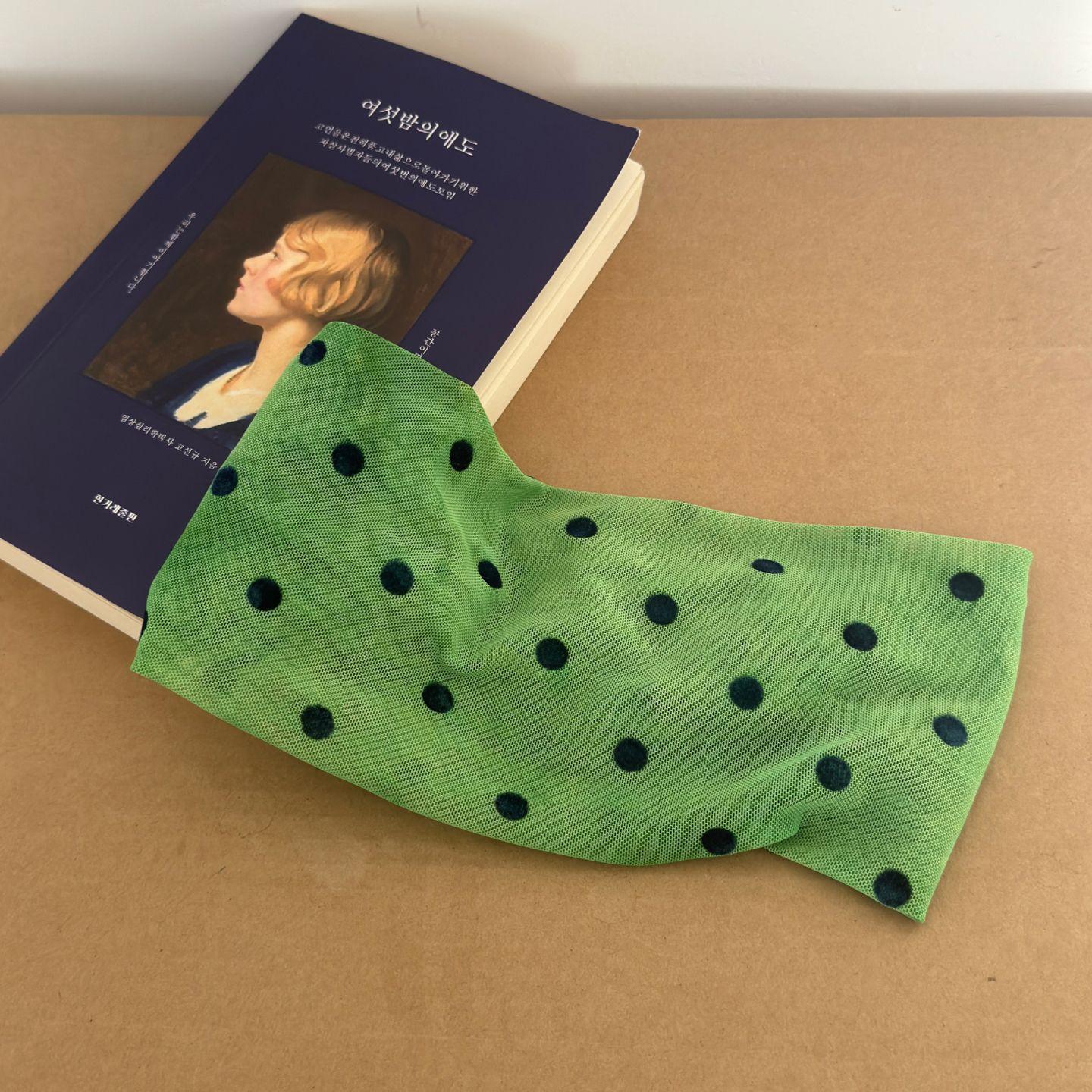 Summer Thin Breathable Headband Women s Polka Dot Temperament Daily Headband Versatile Headscarf Hair Accessories Headband Tide