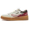 New LiNing 001 BTC BTC PREMIUM Cushioning Anti Slip And Wear Resistant Low Top Casual Shoes Men's White Red AGCT495-1