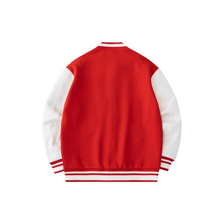 Anta Lifestyle Collection Sports Lifestyle Collection Baseball Jacket Unisex Rich Red 152418745S-1