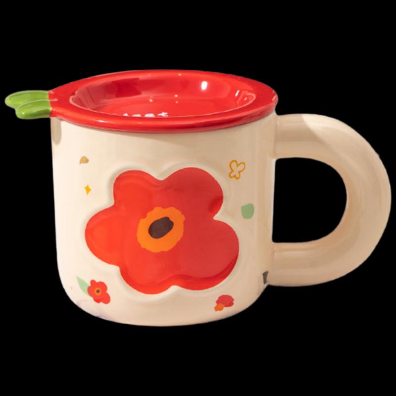 Shang Heng Danish Flower Ceramic Mug