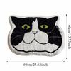 High Quality Cat Floor Mat Cashmere Anti Slip Bath Mat Stain Resistant Waterproof Doormat Bedroom