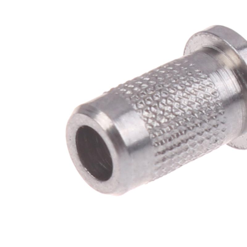 6 Pieces Iron Guitar Through Body String Mounting Ferrules Bushings For Electric Guitar Replacement Parts