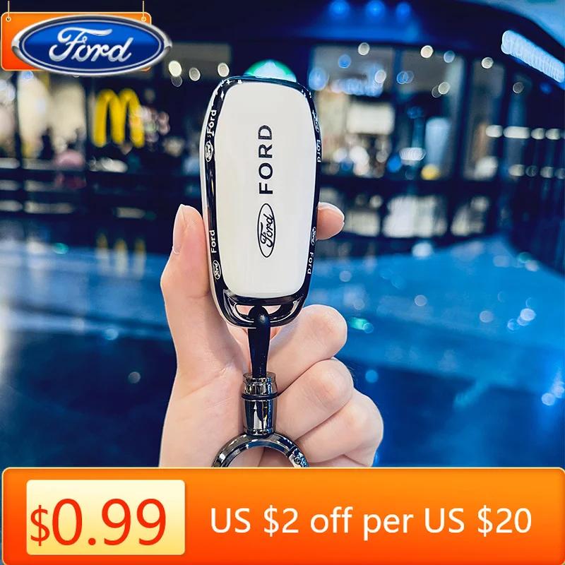 Car Sticker 2026 Ford New 2025 Hot For Ford Figo 2017 Mondeo 5 Ecosport Fiesta Mk8 Everest Ranger NEW TPU Car Flip Remote Key Ca