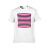 Graphic T-shirt Shirt BABY and STRIPES Black Cotton Man Horizontal RED T BLUE T-Shirt Man Package Plain for Small