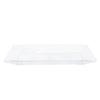 Serving Tray Rectangle Glass Platter Elegant Ample Capacity Stable Pattern Serving Dish for Dinner P