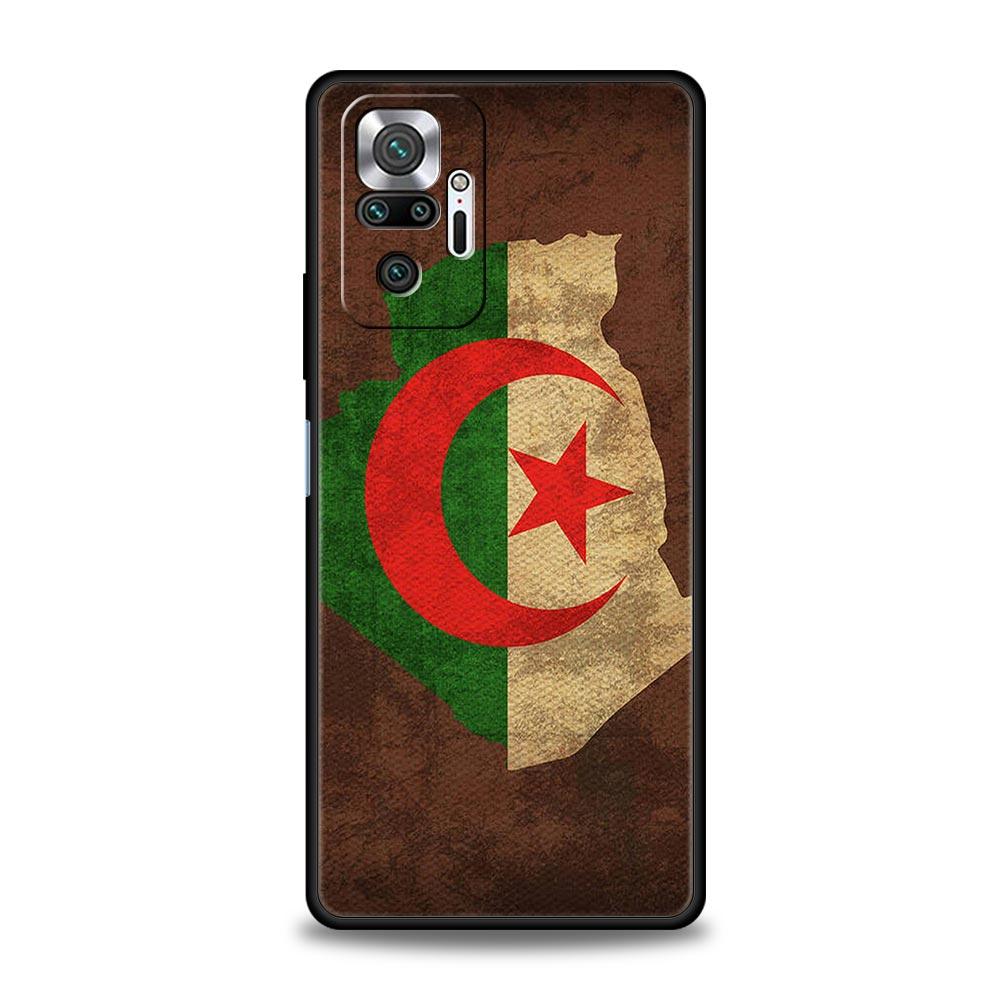 

Чехол для телефона с флагом Алжира для Xiaomi Redmi Note 13 12 5G 9S 9 8 10 11 Pro 4G 9T 13C 12C 10C 9C 9A 7 Pro Мягкий силиконовый чехол Redmi Note 12Pro 5G