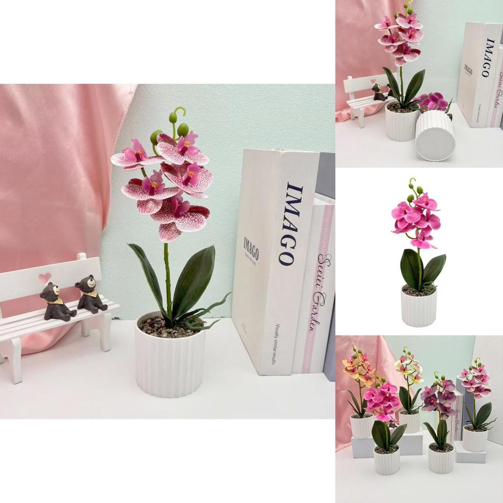 Indoor Orchid Plant Artificial Greenery For Wedding Home And Commercial Spaces
