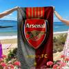 Football team.C Print Beach Towel, Versatile Lightweight Absorbent Beach Towel for Pool Surf Yoga Bathroom, Perfect Birthday Holiday Gift