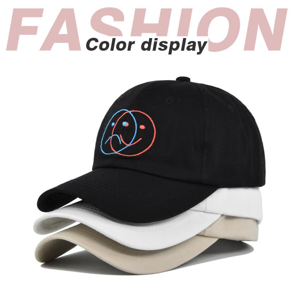 Embroidered Duck Tongue Baseball Cap Sun Hat Breathable Cotton Fashion Hat