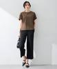 AC by Alpha Cubic Stretch Nylon Rush Blouse UV Size Mocha Bi-Motion (Cooling, Protection, Water-Repellent) Women's, 353783,