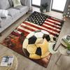 Baseball Passion And Heritage Office Rug Chair Mat, Game Carpet, Suitable for Front Door, Bedroom, Living Room, Desk, Holiday Gift
