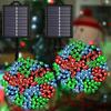 12M 100LED Solar Powered Fairy String Light Christmas Holiday Party Outdoor Garden Decor