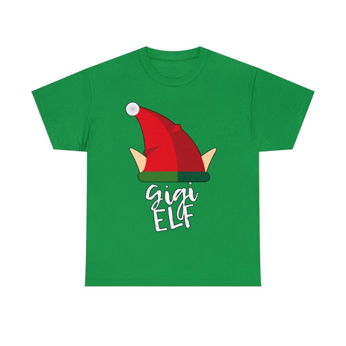

Gigi Elf Christmas Costume Graphic Tee Shirt S