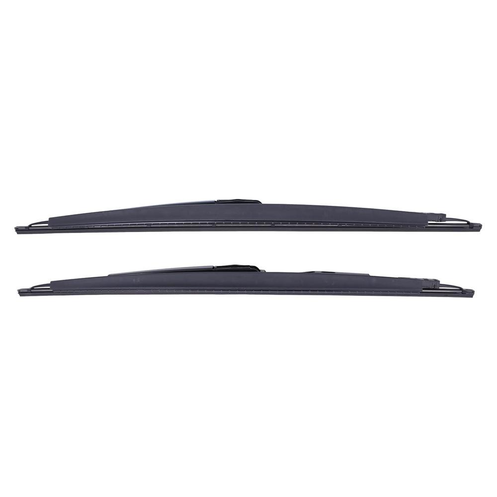 Front Window Windshield Wiper Blade Set For BMW 750i 2006 2007 2008 2009