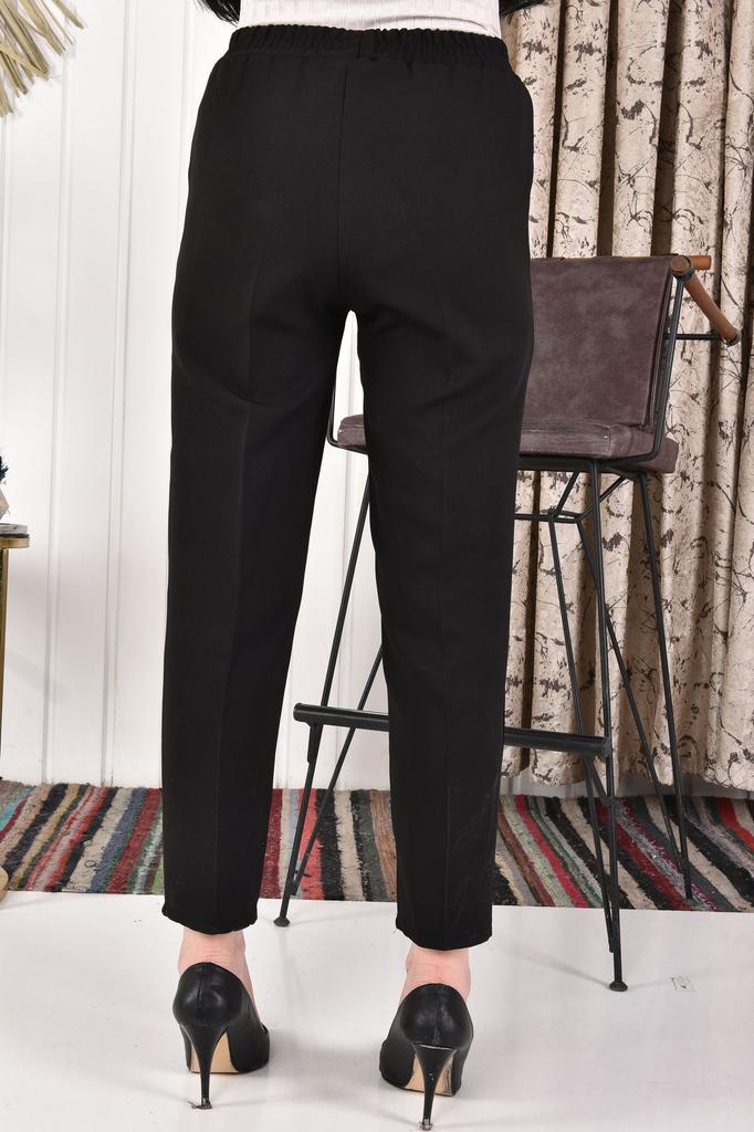 Damen-Stil, Übergröße, doppelter Stoff, große Stoffhose