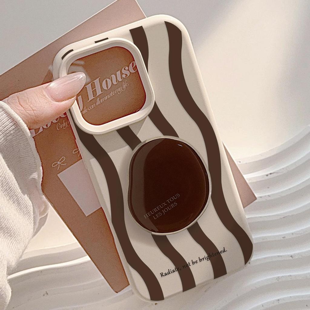 Personalized geometric smartphone case suitable for Apple smartphones