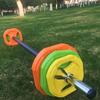 Brangdy Adjustable Rubber-Coated Barbell Set