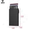 Rfid Credit Card Holder Smart Wallets Men ID Bank Cardholder Case Metal Thin Slim Pop Up Aluminium Minimalist Wallet Gift