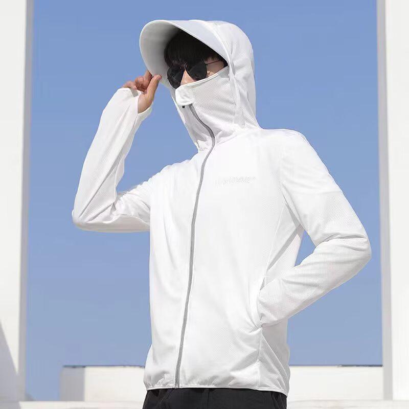 Sommer Ice Silk Atmungsaktive UV-Schutzjacke für das Angeln im Freien