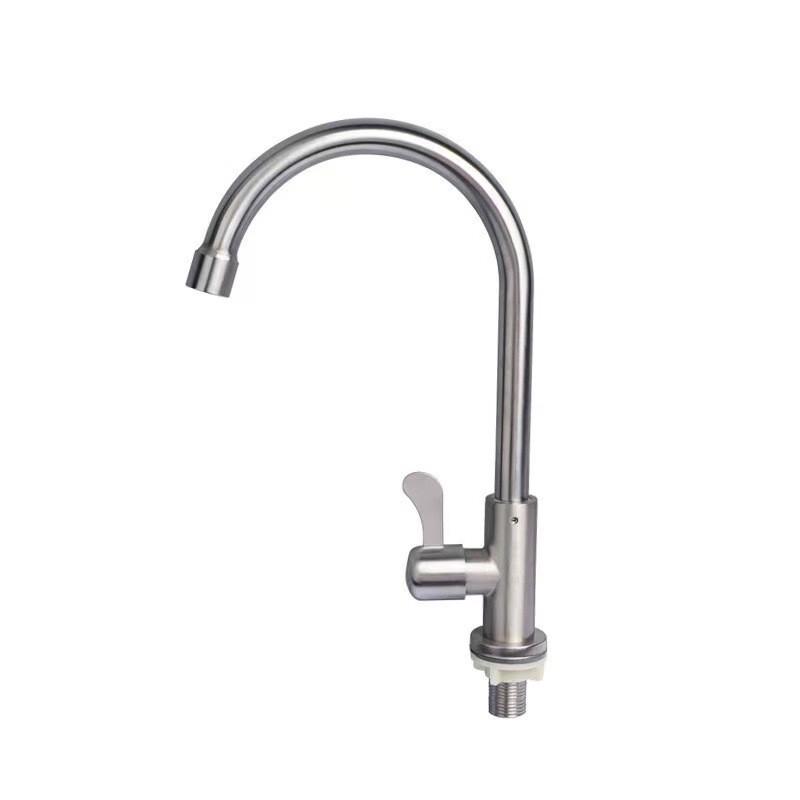 LANGZHIWEN Bateria kuchenna Uniwersalna Składana Pojedyncza Zimna Woda