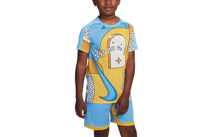 

Nike Kids T Shirts Crew Neck Moderate DQ8958-412 L