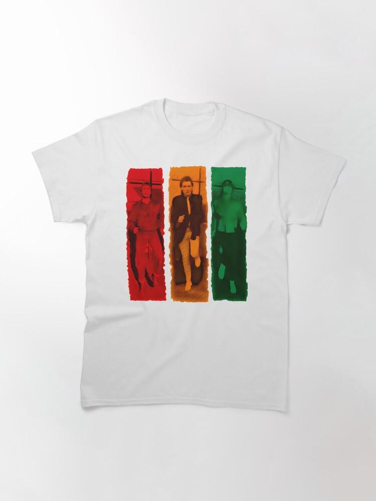 The Action The Three Color Panels Action Art Classic T-Shirt